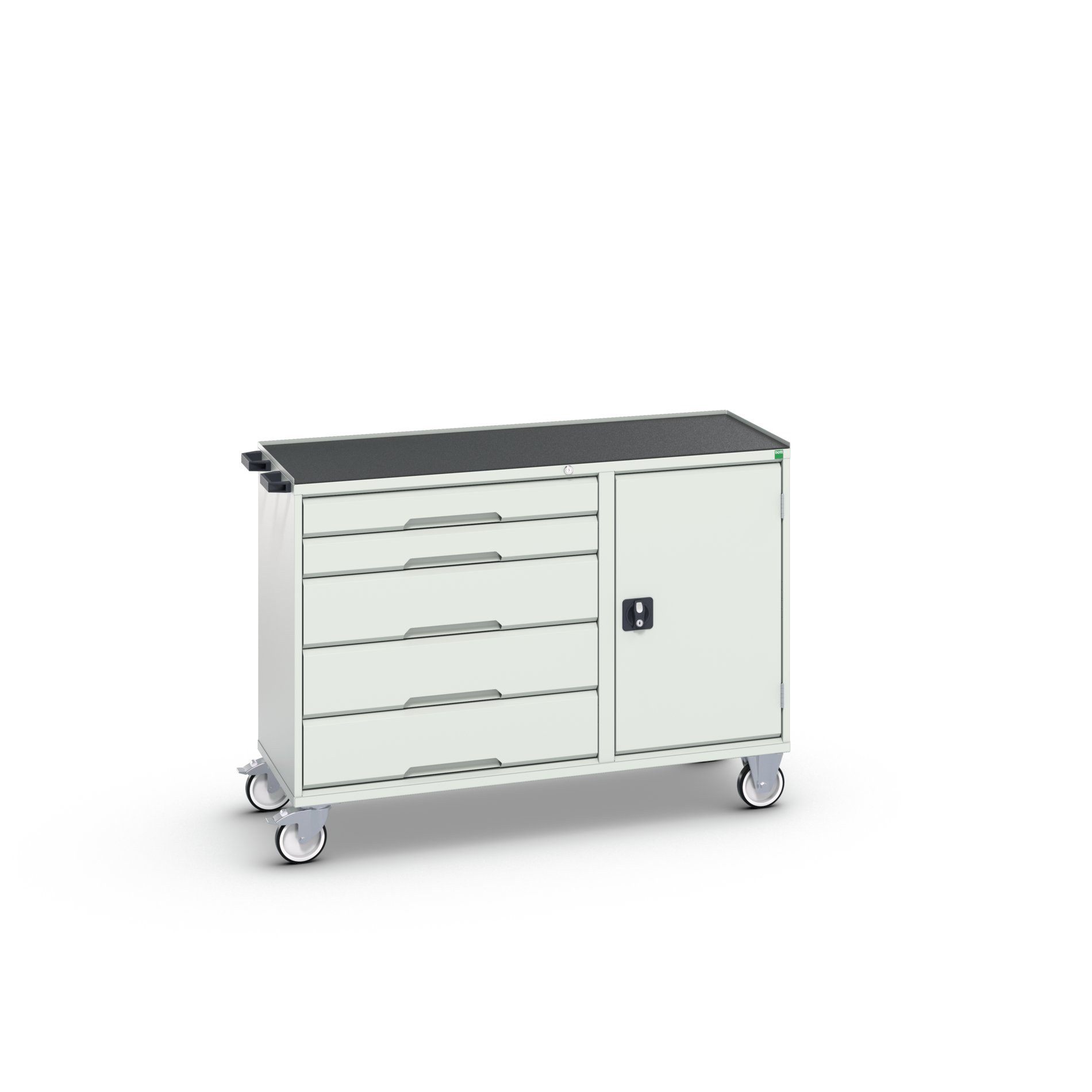 Steel Trolley Trolley, 1300 x 550 x 965mm, 200kg Load