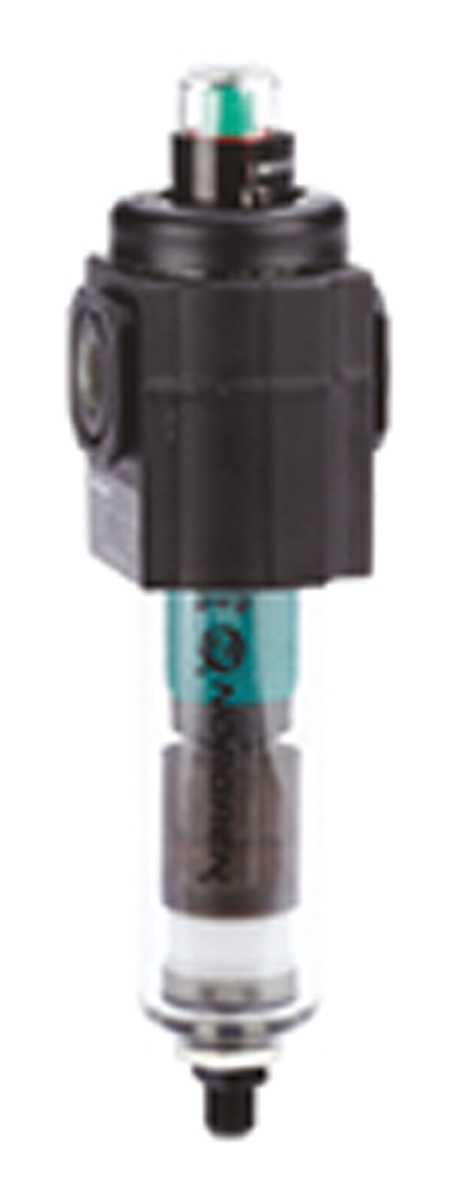 Norgren F72C series 5 μm 1/4 in G 8 bar Pneumatic Filter 4.5 dm³/s max with Automatic drain
