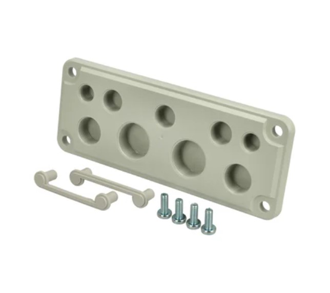Fibox Structural System Cable Management 62mm Internal Width 193mm Internal Height, 216mm L