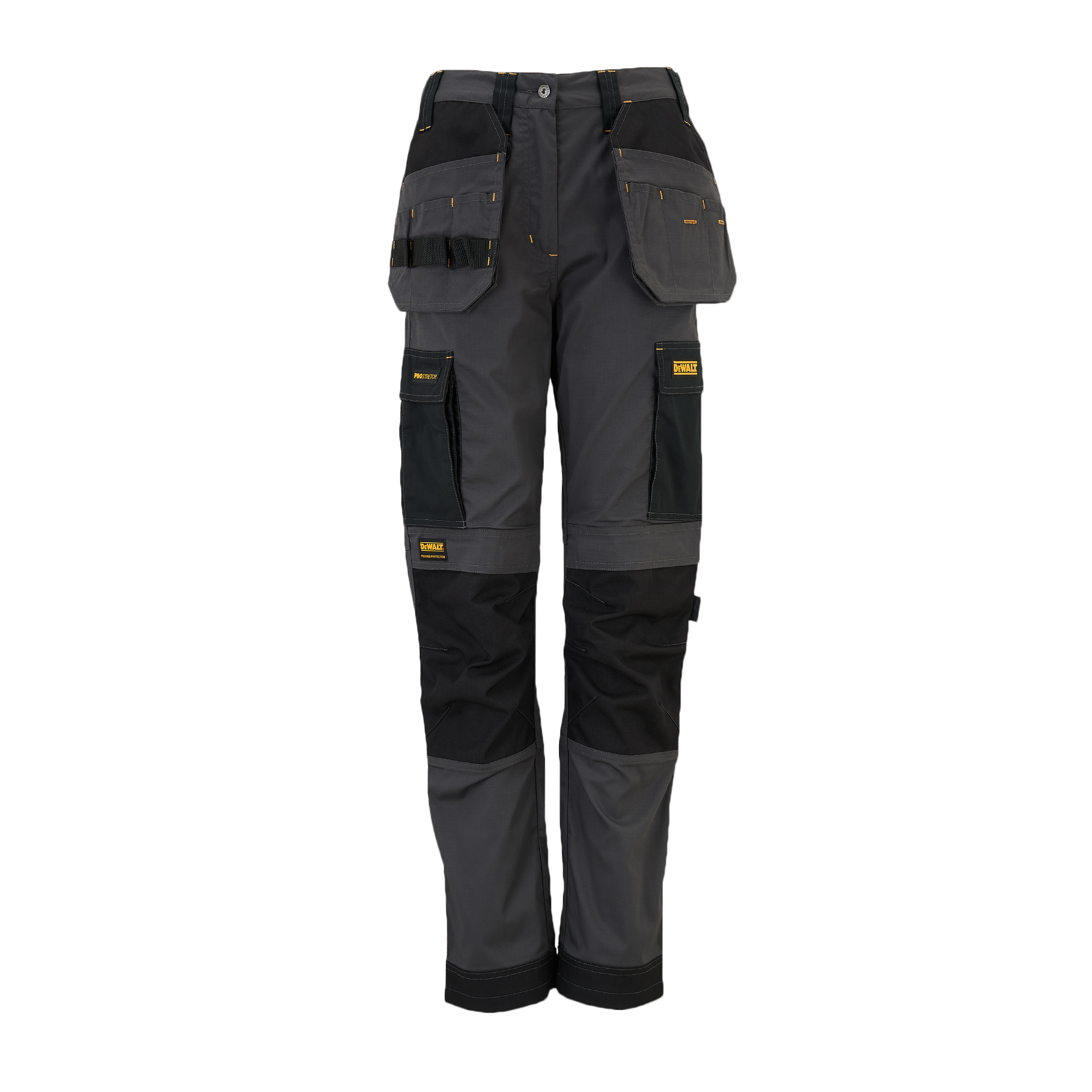 DeWALT Roseville Women's Grey, Black Ripstop, Size 12 29in L