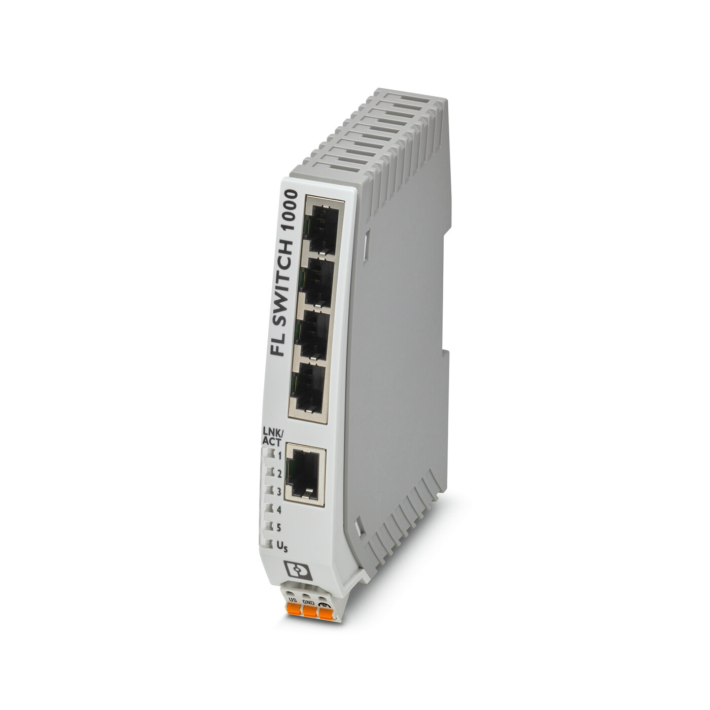 Phoenix Contact FL SWITCH 1000 Series DIN Rail Mount Industrial Ethernet Switch, 5 RJ45 Ports, 10/100Mbit/s