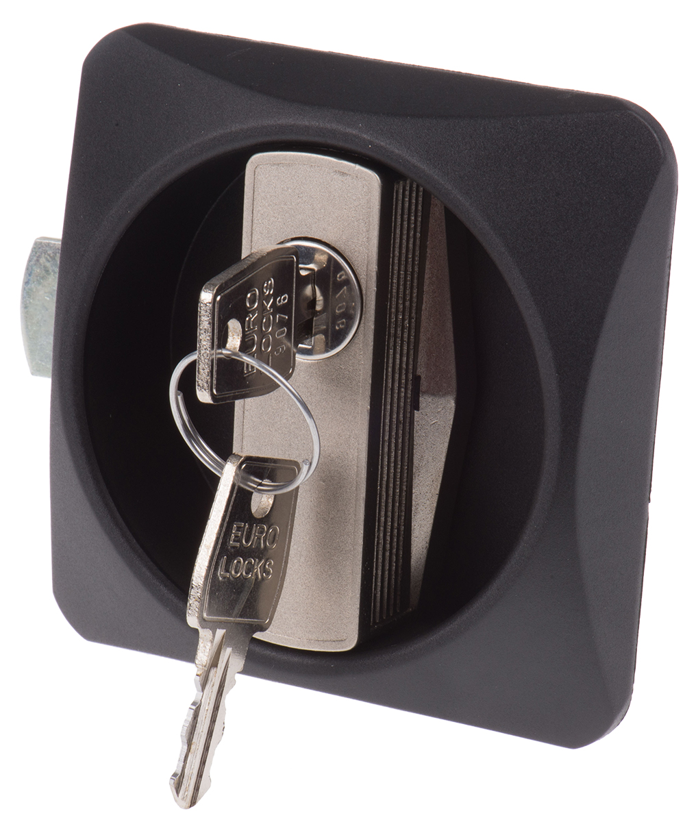 Euro-Locks a Lowe & Fletcher group Company Die Cast Zinc Locking Handle, Flush