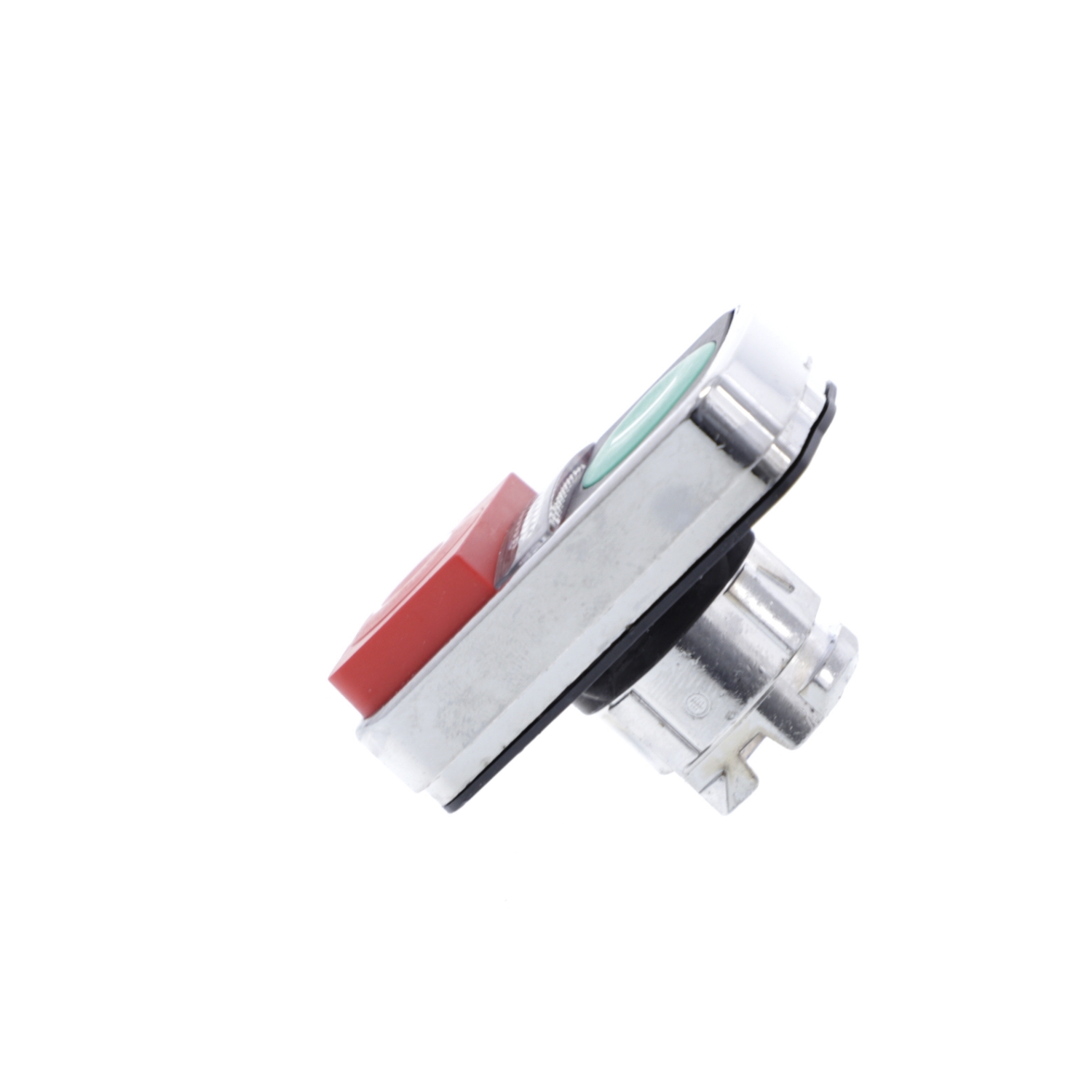Schneider Electric XB4 Series, Green, Red Push Button Head, Green, I/O, Red, 22mm Cutout