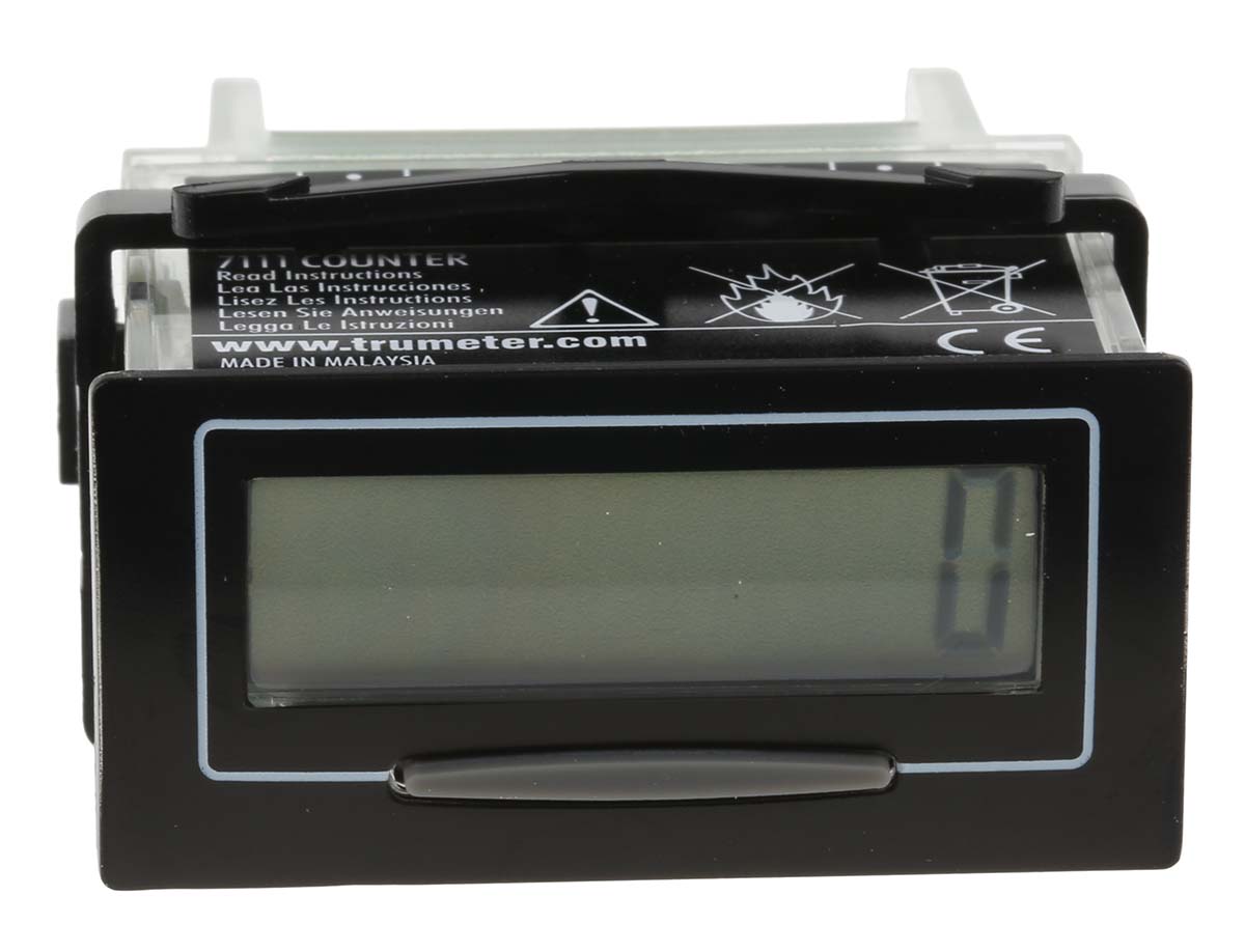 Trumeter Counter, 8 Digit LCD, 10kHz, 3.6 V Battery
