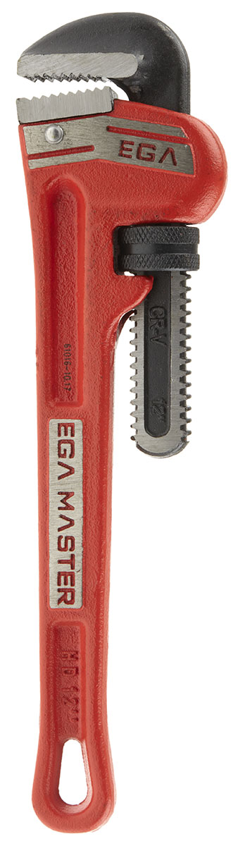 Ega-Master Pipe Wrench, 304.8 mm Overall