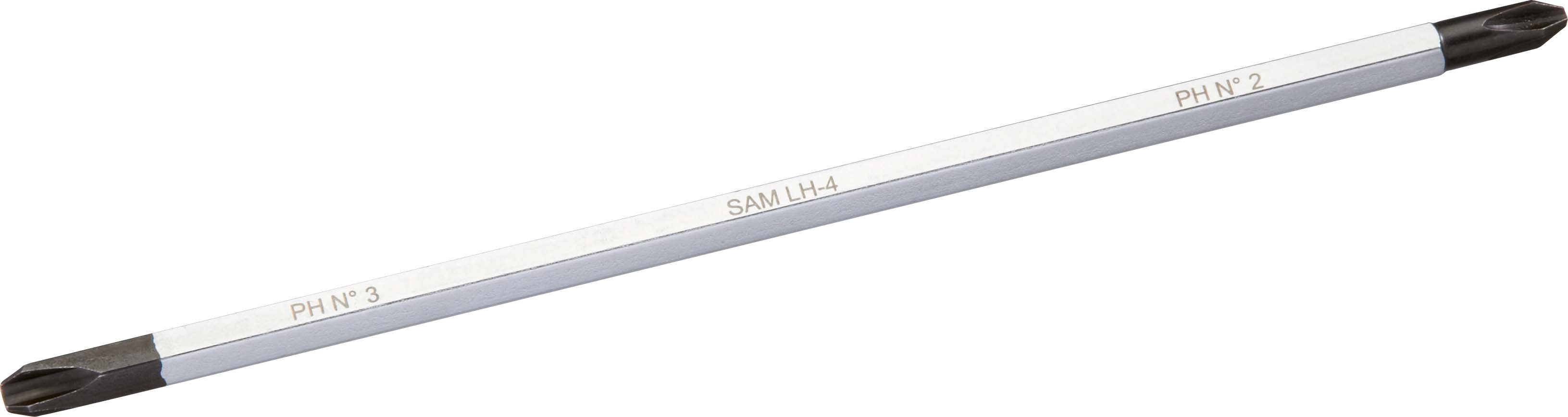 SAM Phillips Screwdriver Bit, Phillips Drive, 175 mm Overall