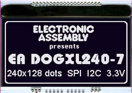 Display Visions EA DOGXL240S-7 EA DOG LCD Display