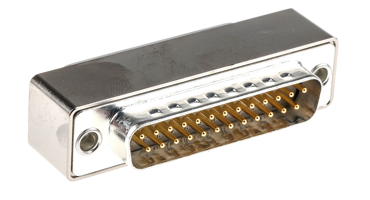 Cinch D-Sub Adapter 25-Way D-Sub to Male Male 25 Way D-Sub Female Female
