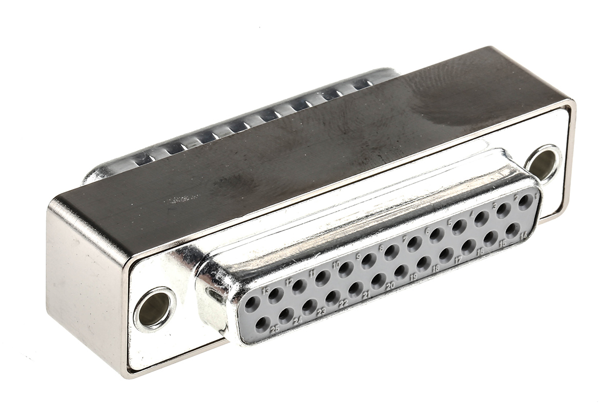 fa-25ps1 Cinch D-Sub Adapter 25-Way D-Sub to Male Male 25 Way D-Sub Female Female