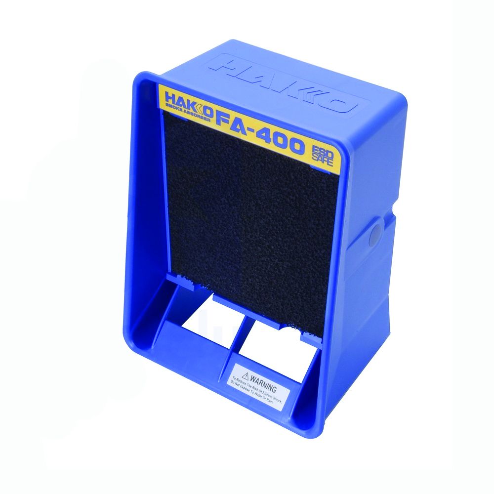 Hakko FA-400, 240 V HAKKO FA-400 Solder Fume Extractor Activated Carbon, 19 W