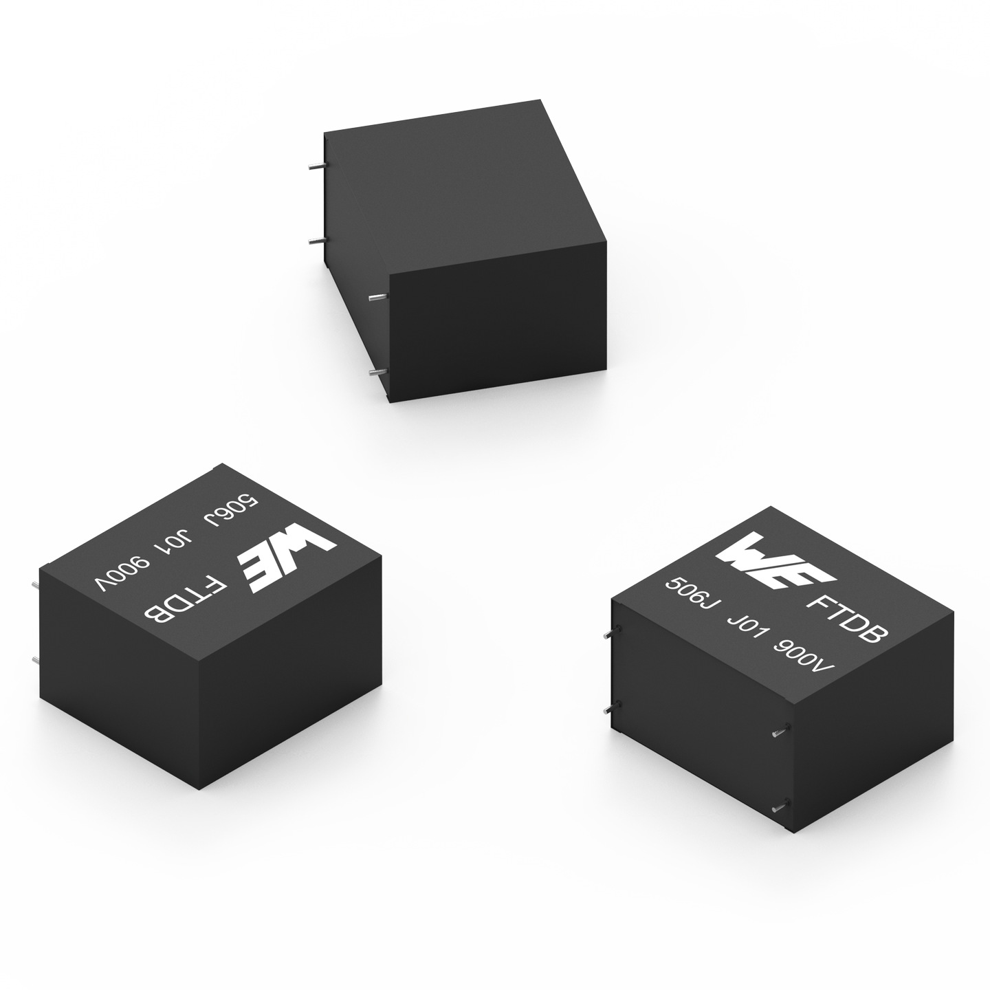Wurth Elektronik WCAP-FTDB Film Capacitor, 1.1kV dc, 5%, 30μF, Through Hole