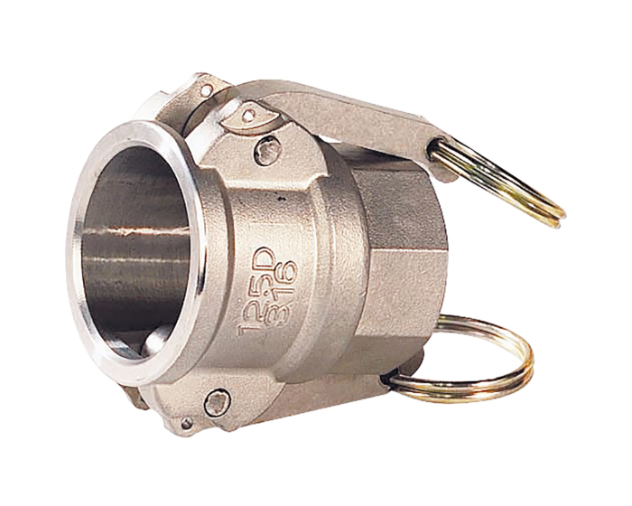 Sferaco Hose Coupling, Straight Hose Coupling, BSP 1/4in 1/4in ID, 18 bar