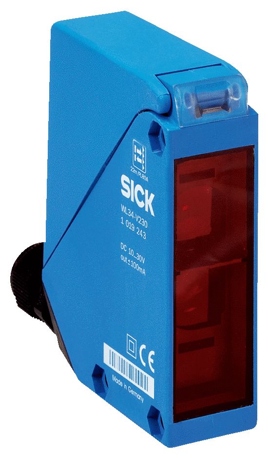 SICK Retroreflective Photoelectric Sensor, Compact Sensor, 0.03 → 22 m Detection Range