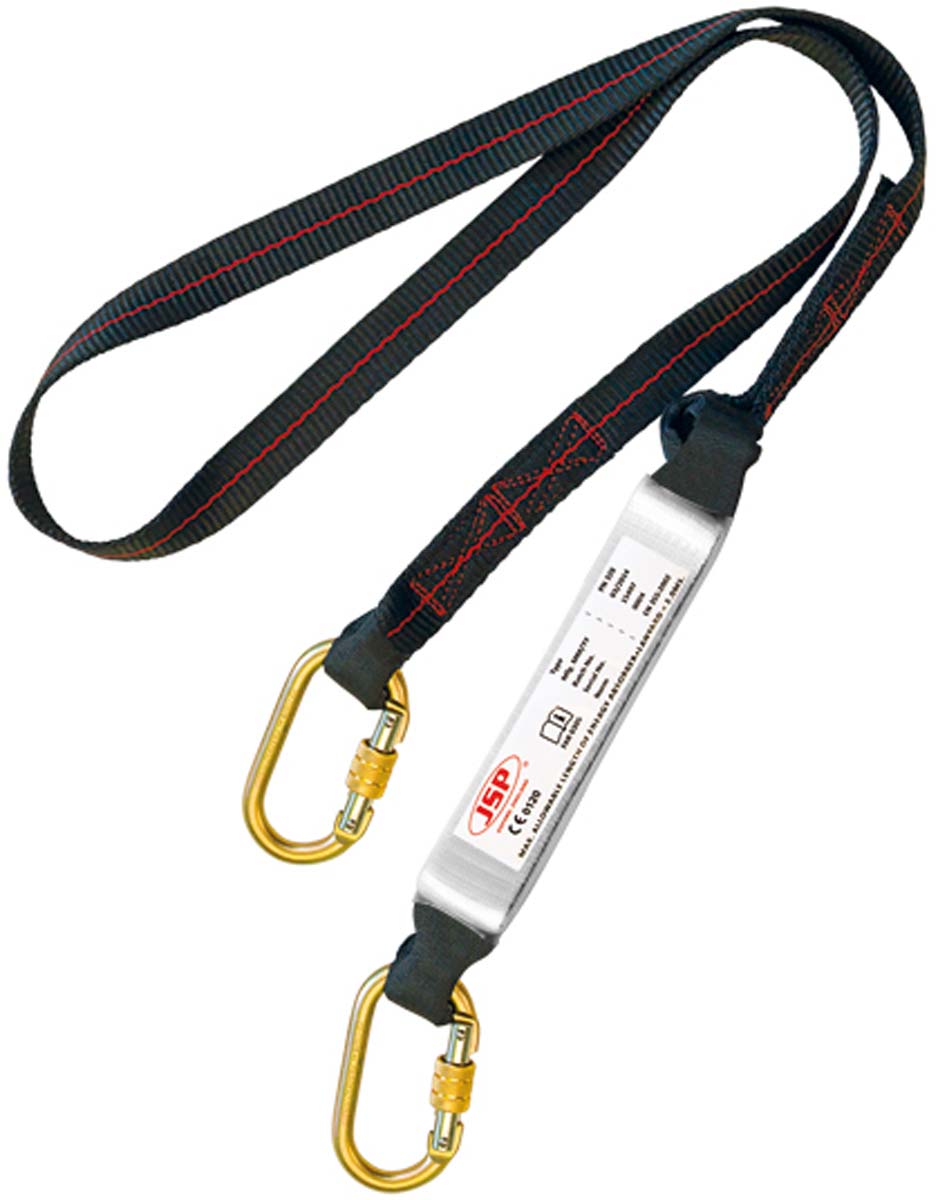 JSP 2 m Single Tail Lanyard Carabiner Single