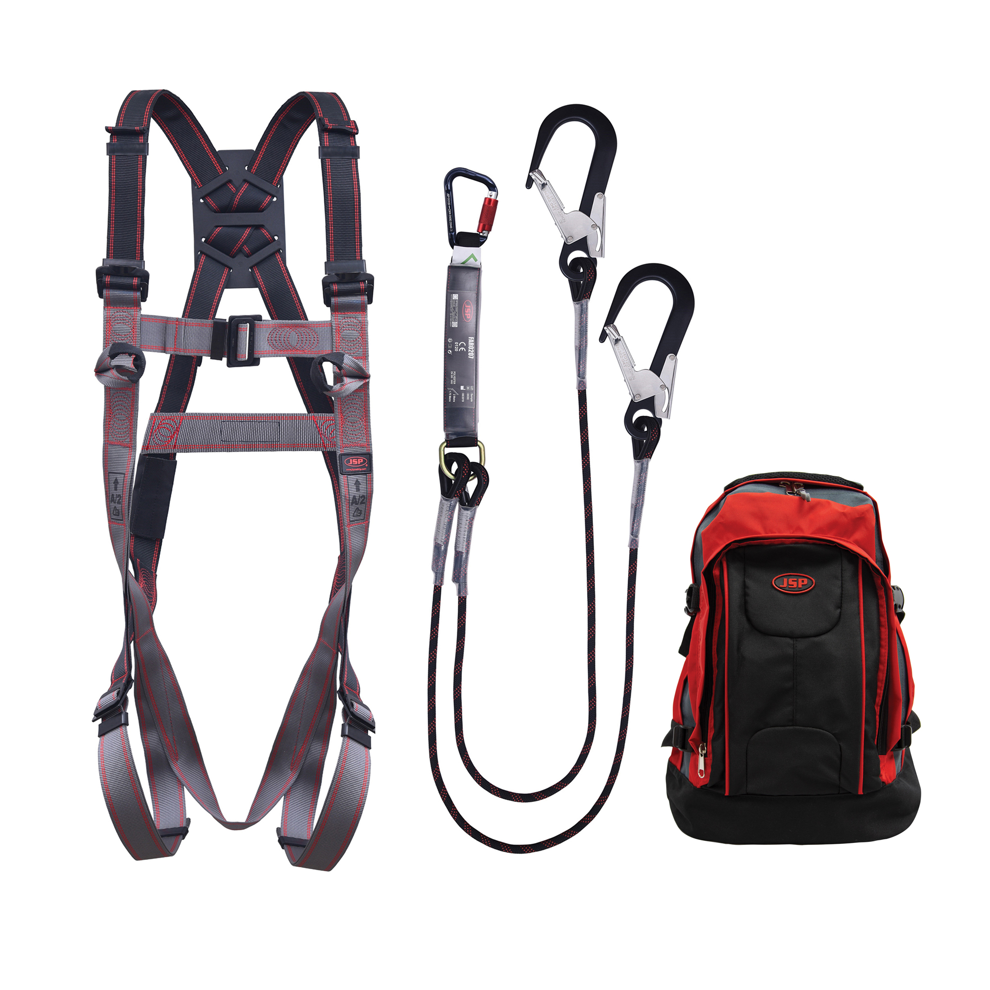 JSP with Plastic Restraint, Bag, 2 Point Harness Pioneer
