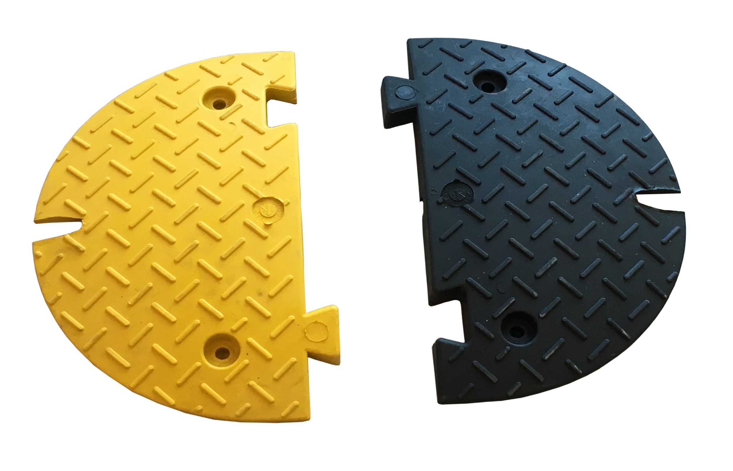Viso High Visibility Rubber End Cap 50 mm x 430mm x 50 mm 30 km/h Speed Limit