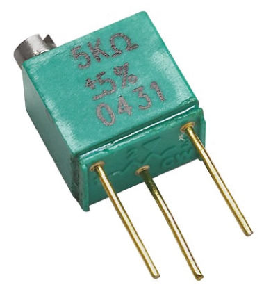 100Ω, Through Hole Trimmer Potentiometer 0.25W Top Adjust VPG Foil Resistors, 1240