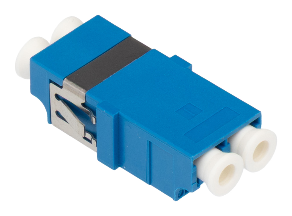 fbasmbl-lclcdx-fl001 HellermannTyton Connectivity FBASMBL-LCLCDX-FL001 LC to LC Single Mode Duplex Fibre Optic Adapter, 0.3dB Insertion Loss