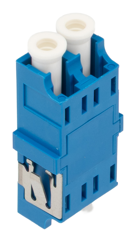 fbasmbl-lclcdx-fl001 HellermannTyton Connectivity FBASMBL-LCLCDX-FL001 LC to LC Single Mode Duplex Fibre Optic Adapter, 0.3dB Insertion Loss