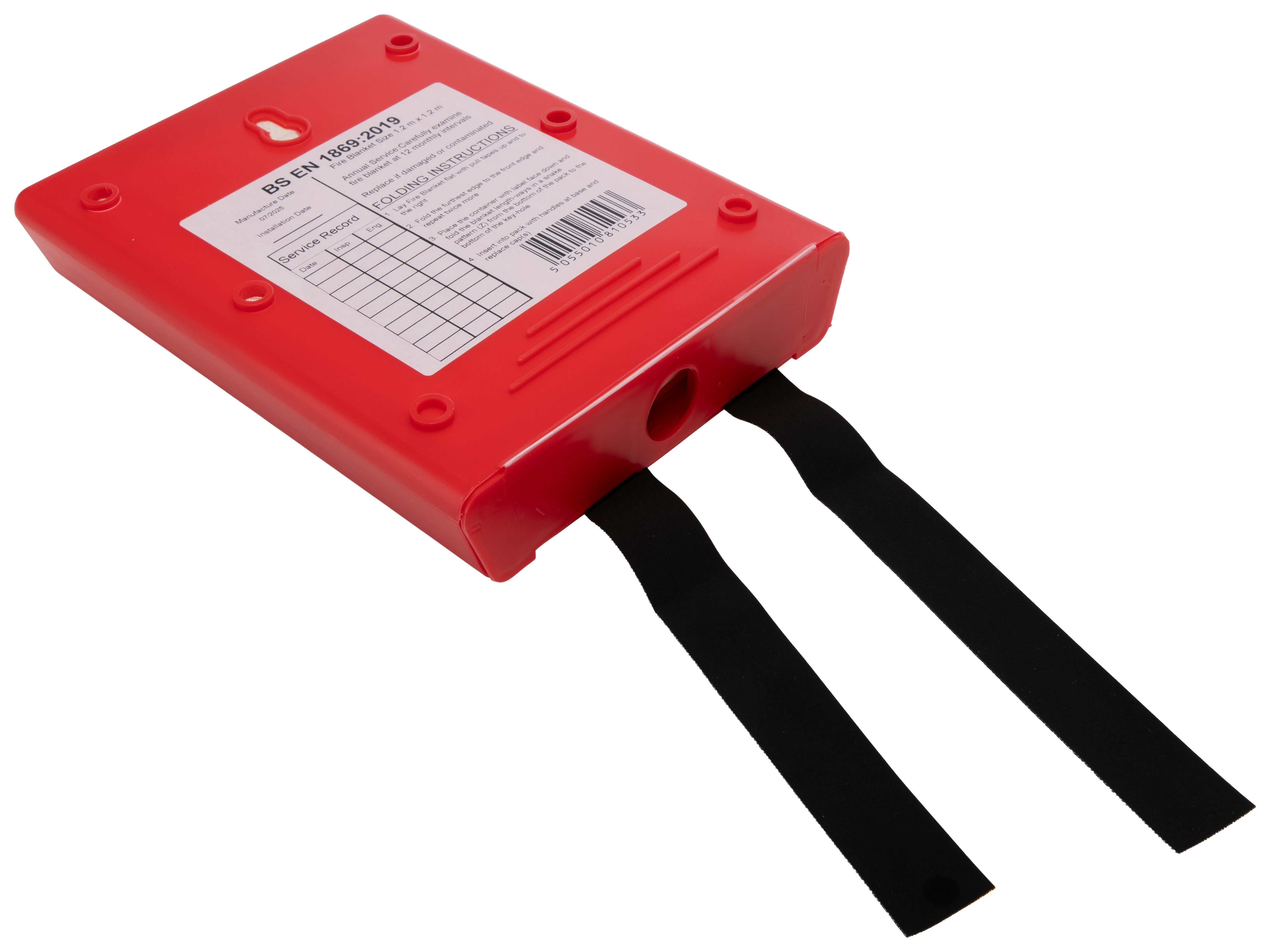 fbb120-hp Topspec Euro Fibreglass Plastic Fire Blanket