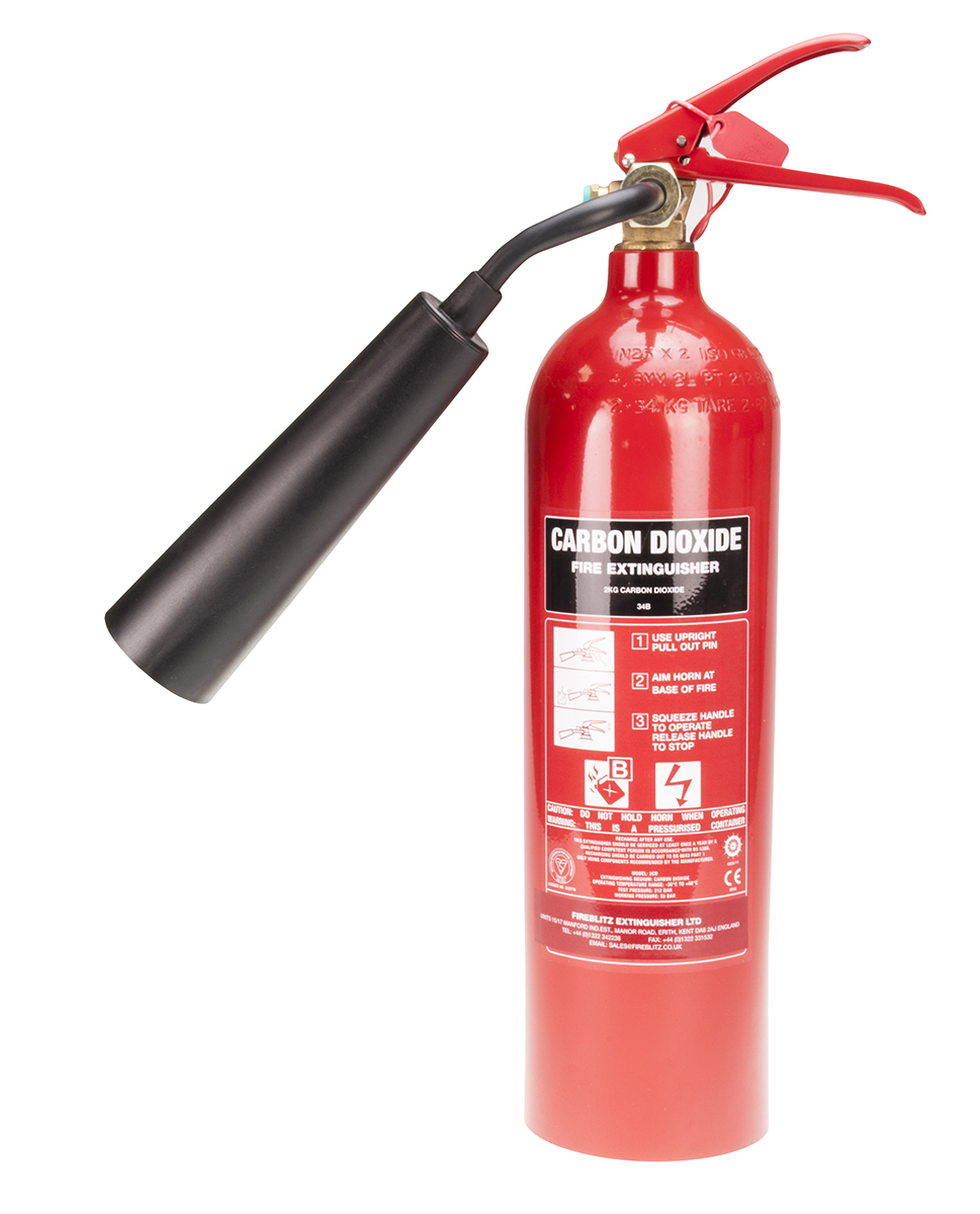Fireblitz Carbon Dioxide Fire Extinguisher (Class BE)
