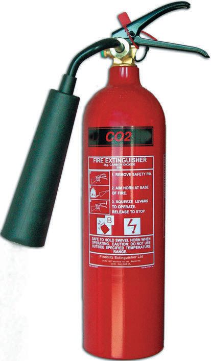 Fireblitz Carbon Dioxide Fire Extinguisher (Class BE)