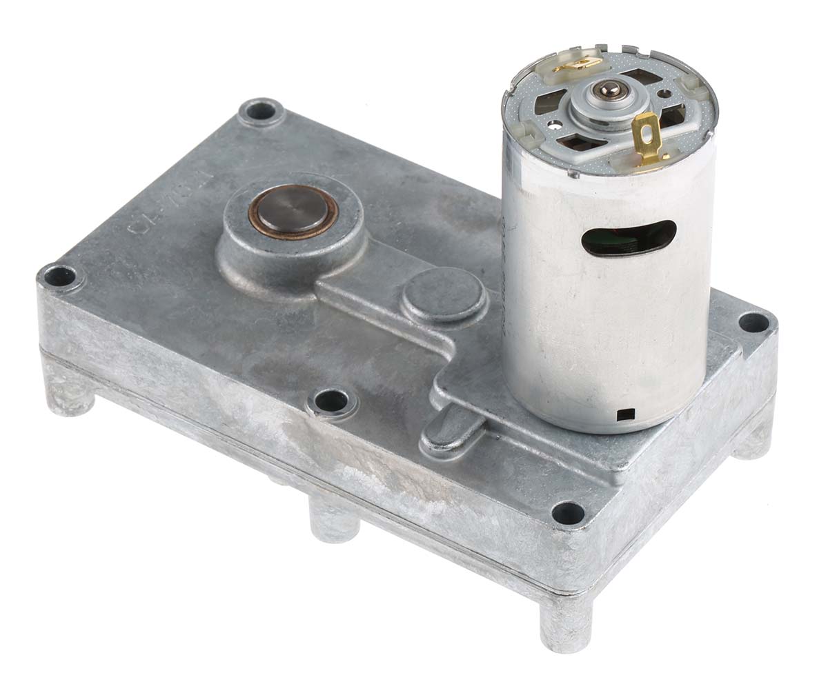 Mellor Electric Brushed Geared DC Geared Motor, 2.52 W, 24V dc, 17 Nm, 5rpm, 11.5 mm Shaft Diameter