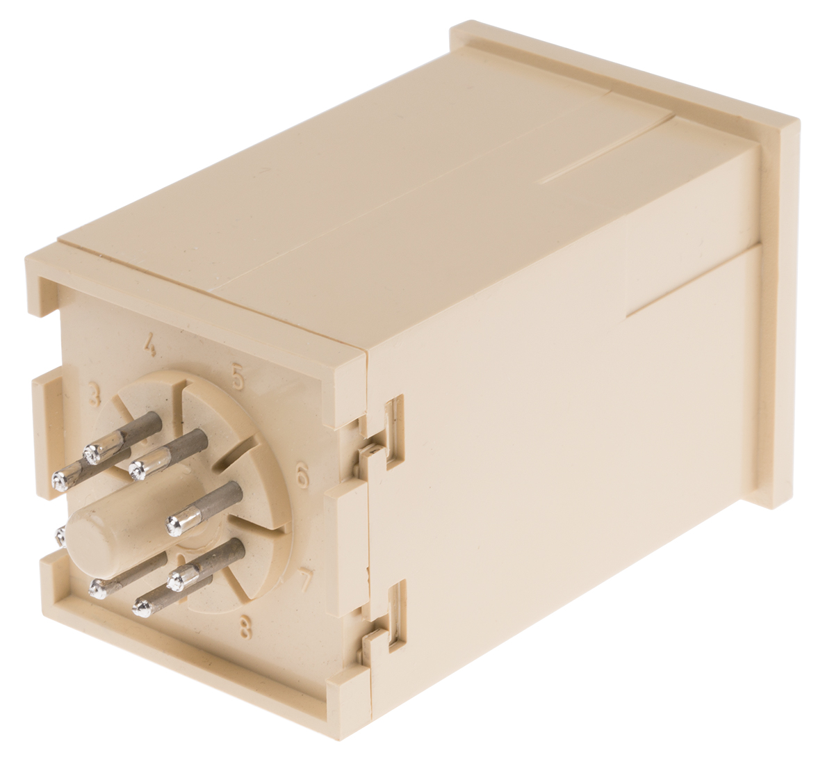 fbde20slp110vac Tempatron FBD Series DIN Rail Timer Relay, 2-Contact 110V ac, 0.5 to 20 s, 1-Function, DPDT Switch Configuration