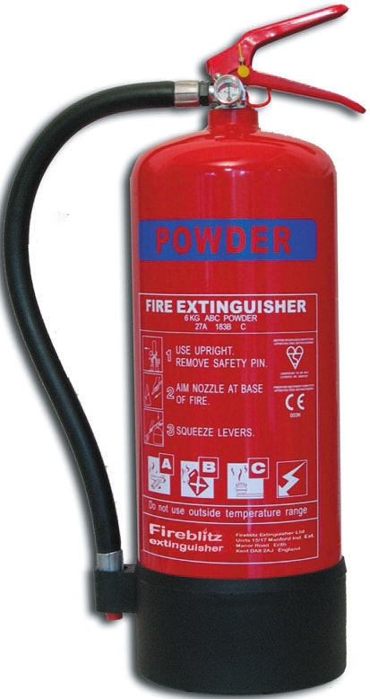 Fireblitz 9kg Dry Powder Fire Extinguisher (Class ABC)