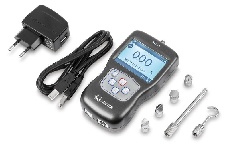 fc-10 Kern FC 10 Force Gauge 1000 Hz, Range: FC, Resolution: 0.01 N RSCAL