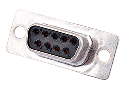 FCT from Molex FC 9 Way Straight Cable D-Sub Connector Female