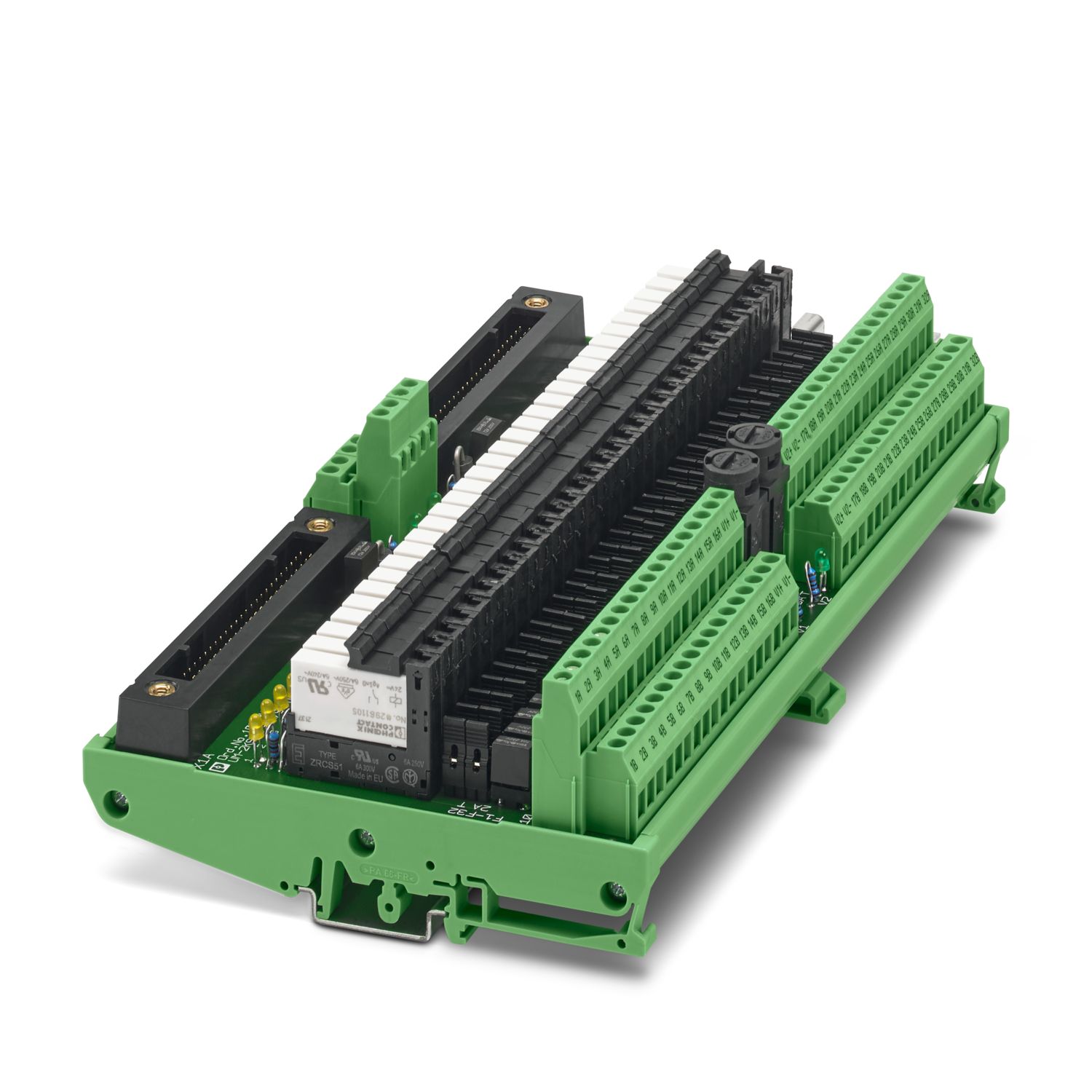 Phoenix Contact 32-Contact Female Interface Module, D-sub Connector, DIN Rail Mount, 10A