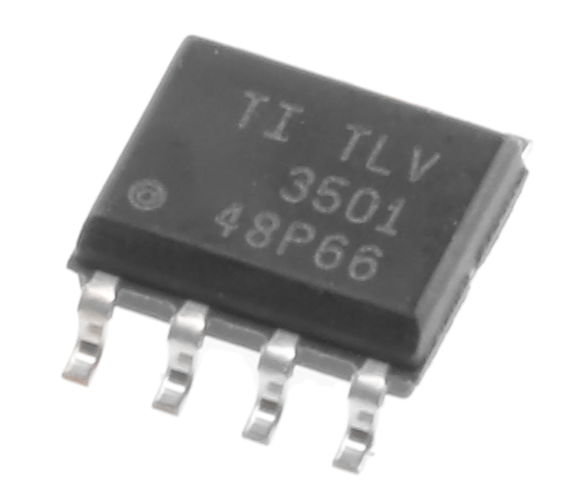TLV3501AID Texas Instruments, Comparator, Push-Pull O/P, 3 V, 5 V 8-Pin SOIC