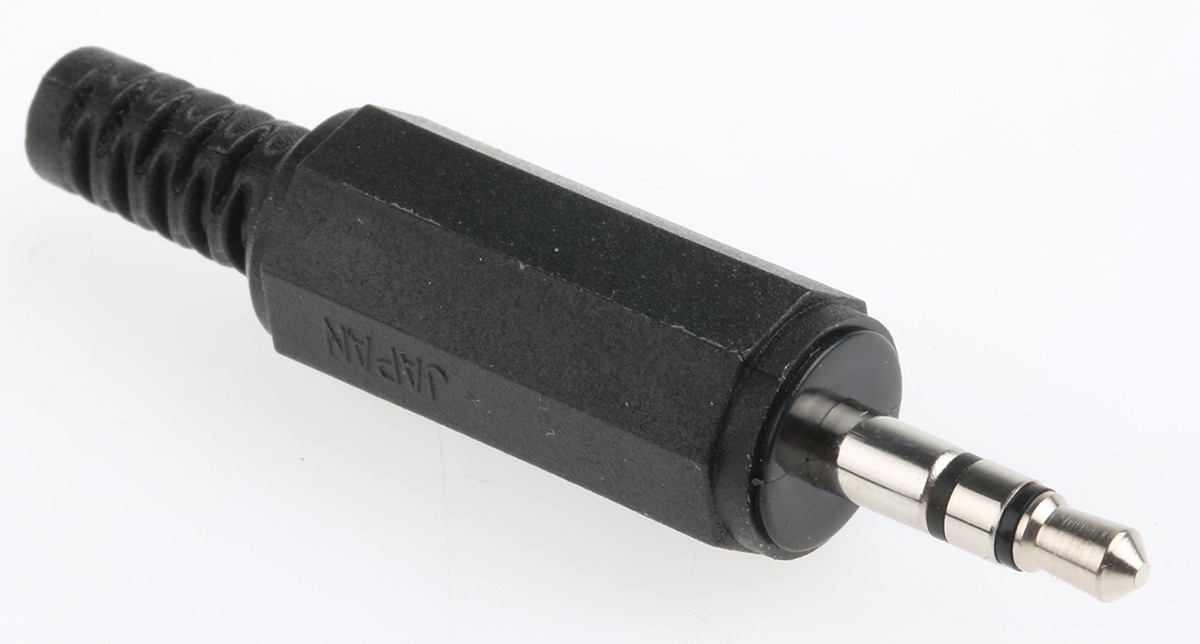 Lumberg Jack Connector Cable Mount Stereo Plug, 3Pole 1A