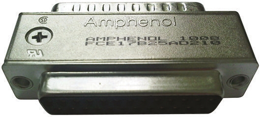 Amphenol Communications Solutions D-Sub Adapter 25-Way D-Sub to Male Male 25 Way D-Sub Female Female