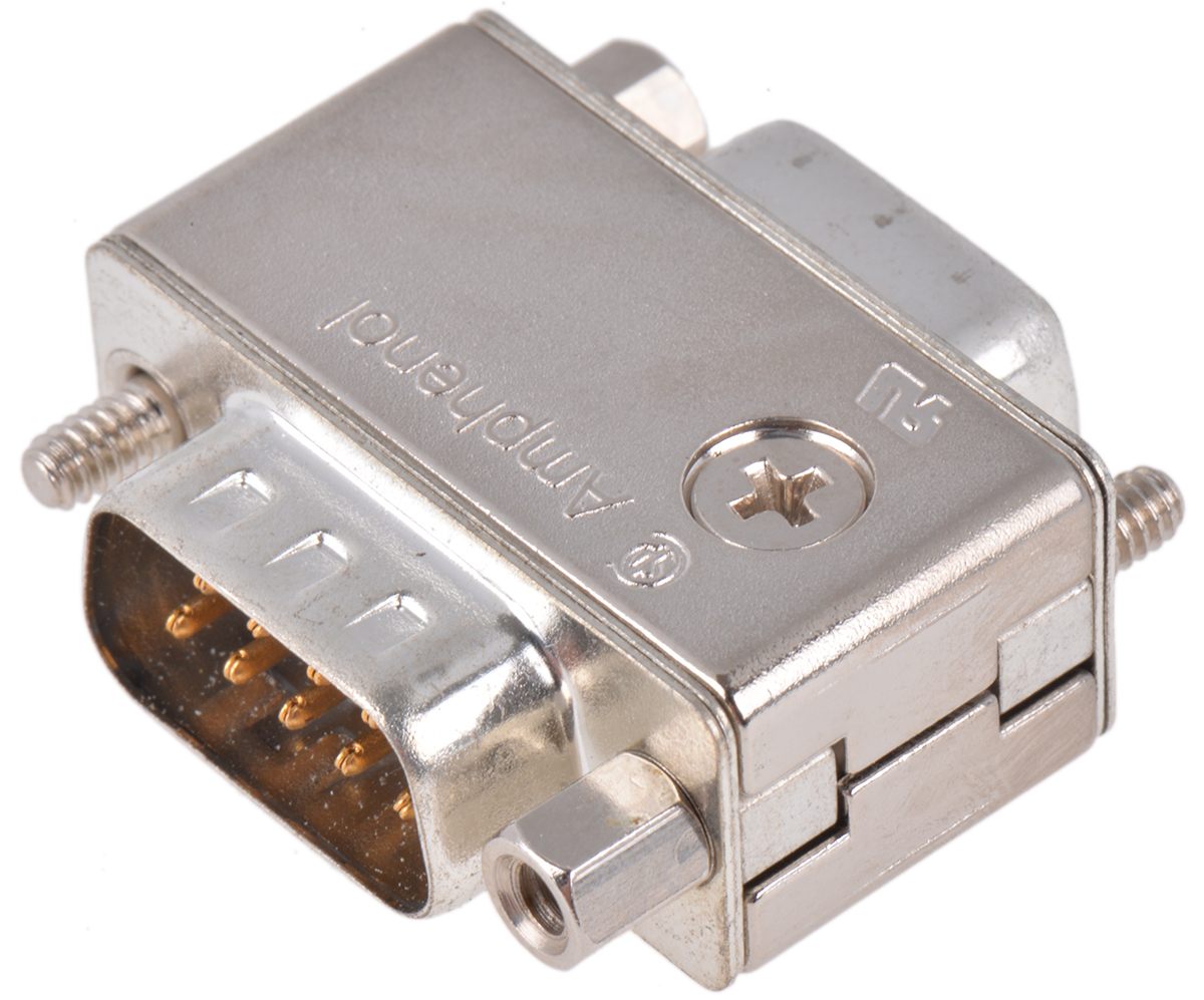 fce17-e09ad-210 Amphenol Communications Solutions D-Sub Adapter 9-Way D-Sub to Male Male 9-Way D-Sub Female Female