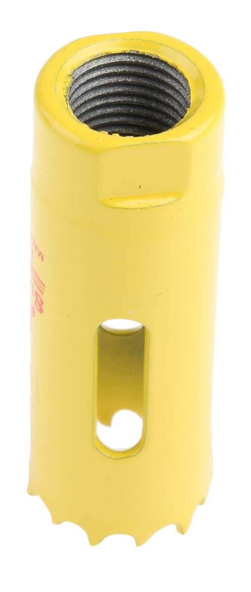fch0034-g Starrett 19 mm Diameter HSS Drill Bit for Mild Steel Sheet, Stainless Steel, Metal