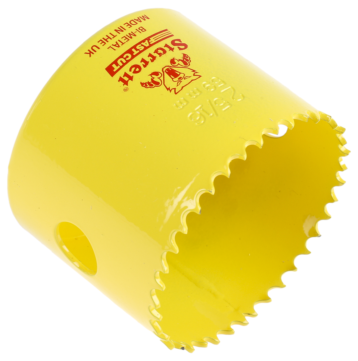 Starrett 59 mm Diameter Cobalt High Speed Steel Drill Bit for Stainless Steel, Metal, Mild Steel Sheet
