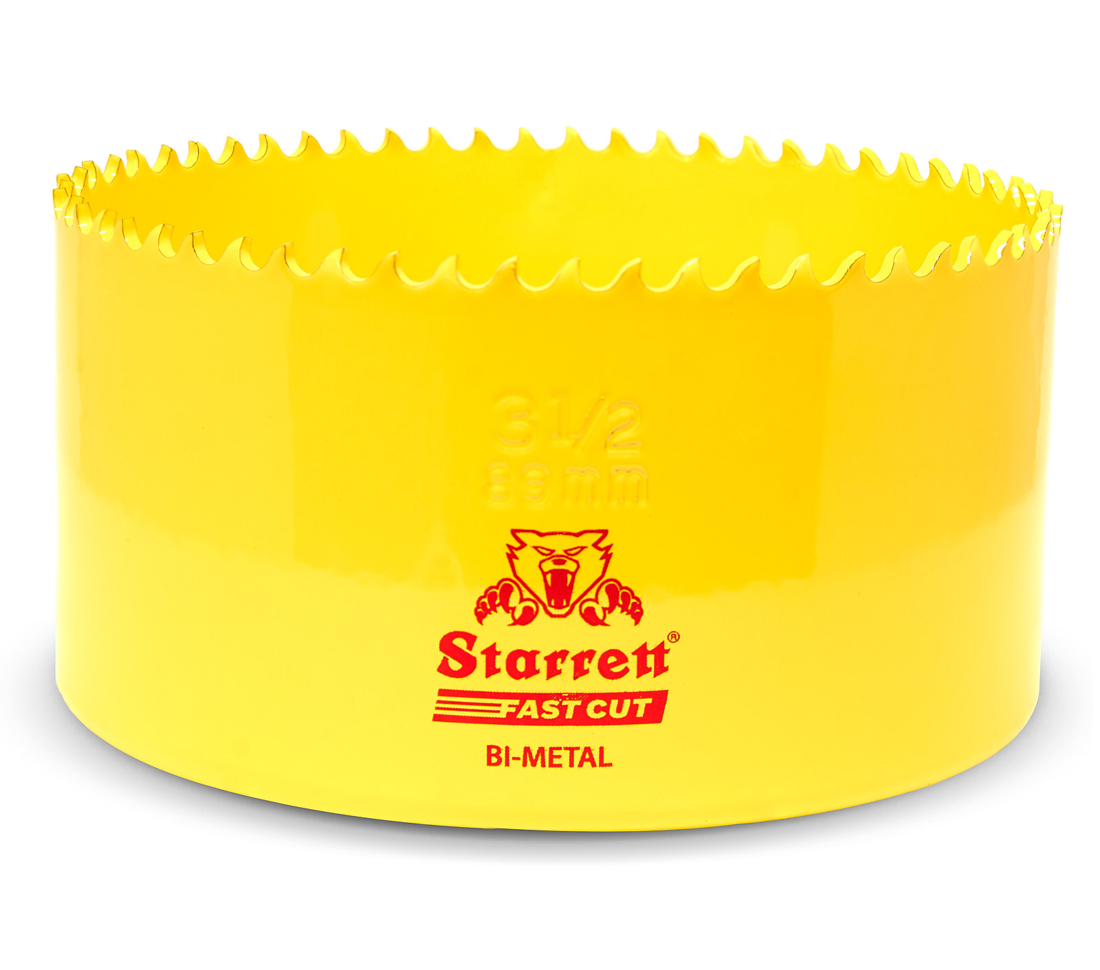 Starrett 89 mm Diameter HSS Drill Bit for Stainless Steel, Metal, Mild Steel Sheet