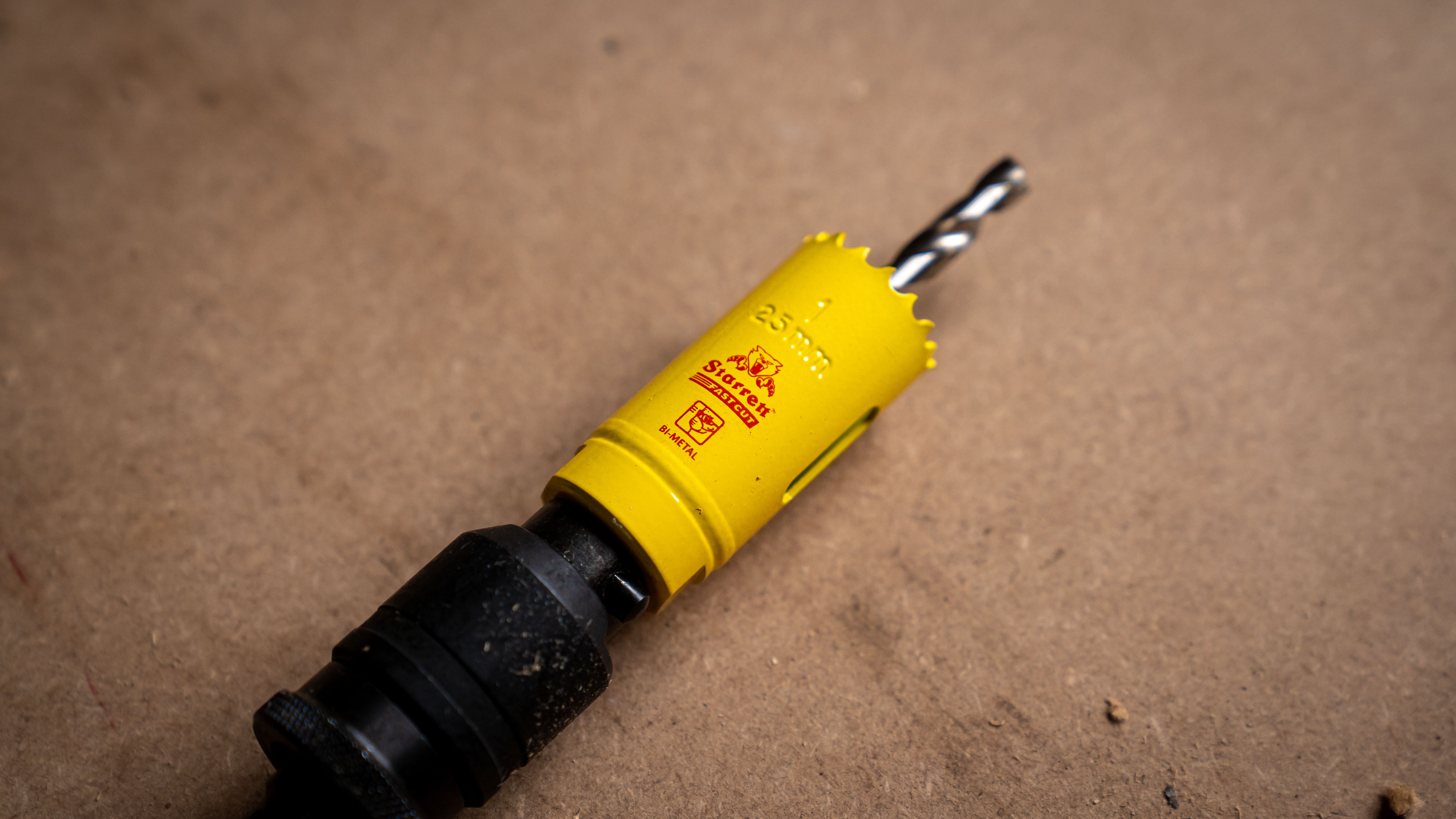 fch0434-g Starrett 121 mm Diameter HSS Drill Bit for Stainless Steel, Metal, Mild Steel Sheet
