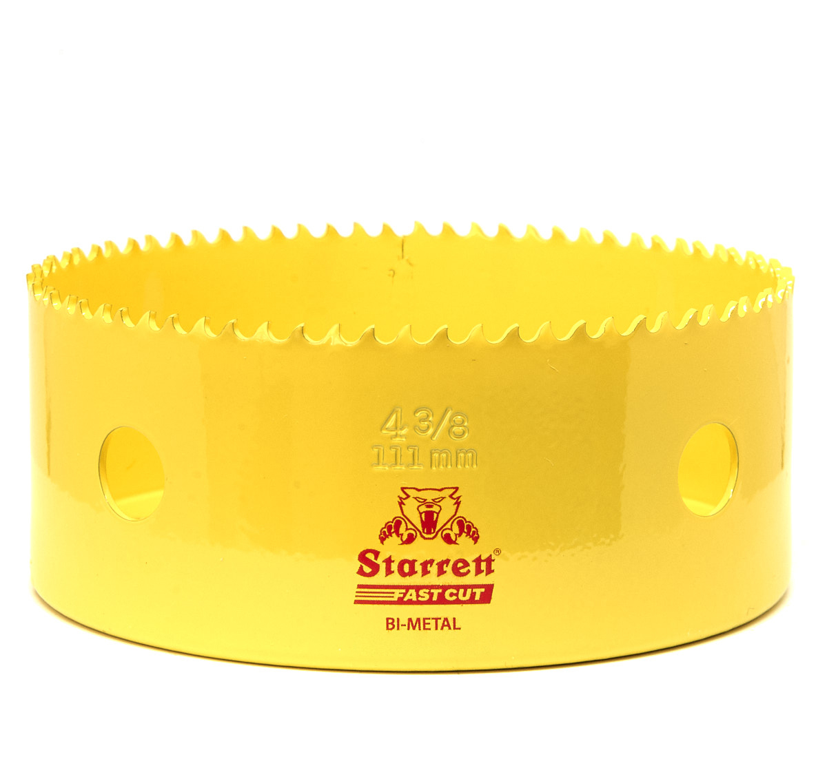 Starrett 111 mm Diameter HSS Drill Bit for Mild Steel Sheet, Metal, Stainless Steel