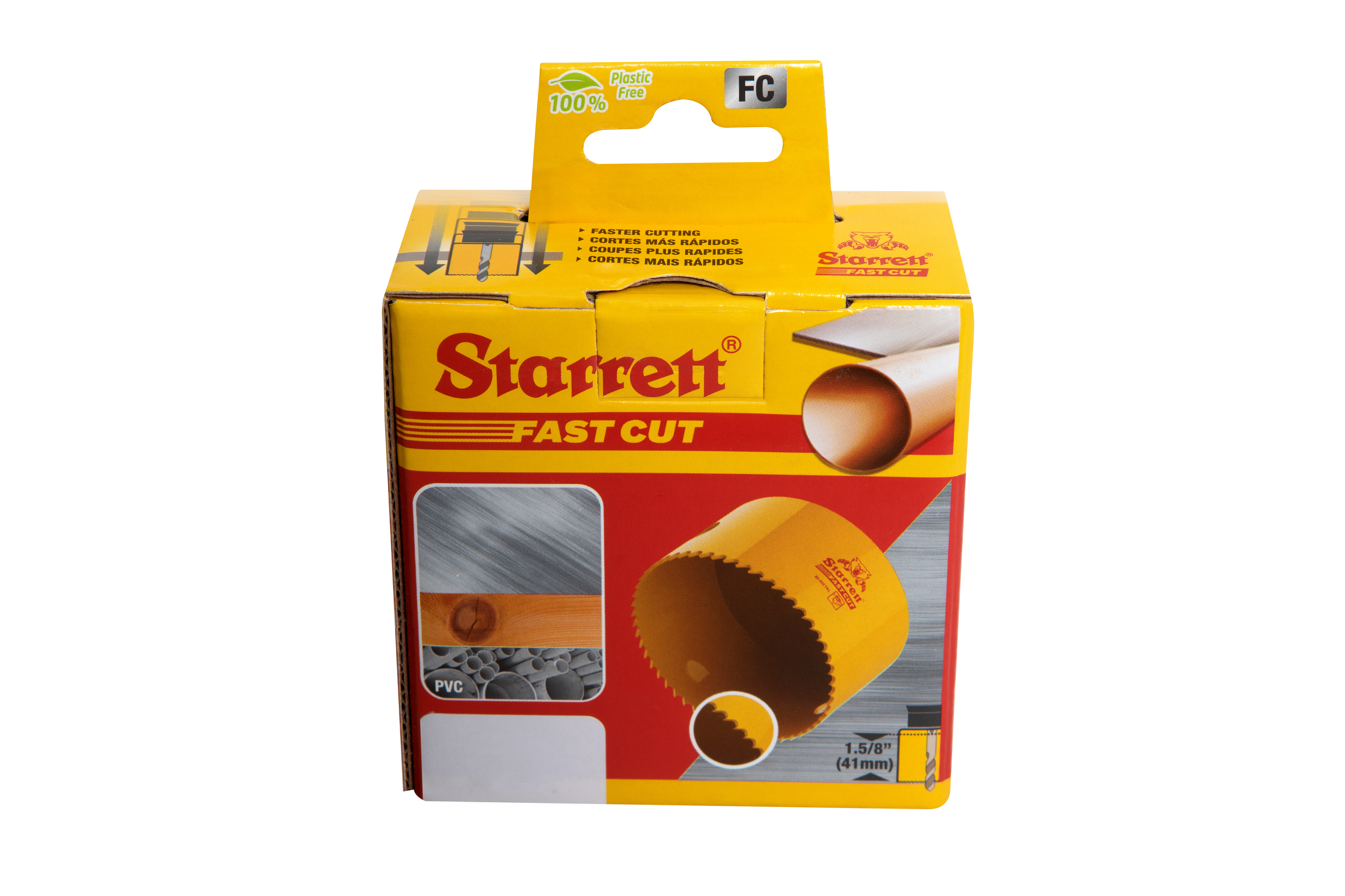 fch0600-g Starrett 152 mm Diameter HSS Drill Bit