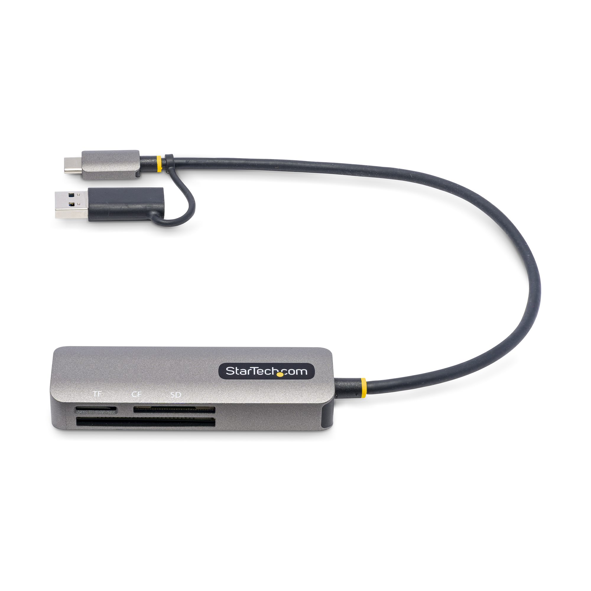 fcreadmicro3v2 StarTech.com 3 Port Memory Card Reader USB 3.0 MicroSD, CF, SD