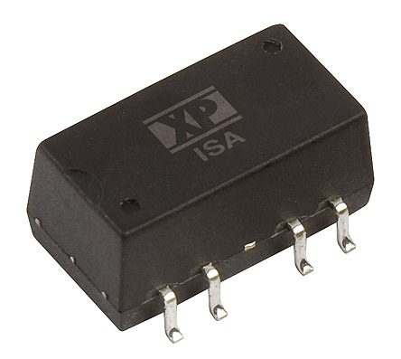 XP Power ISA DC-DC Converter, ±15V dc/ ±33mA Output, 2.97 → 3.63 V dc Input, 1W, Surface Mount, +105°C Max Temp