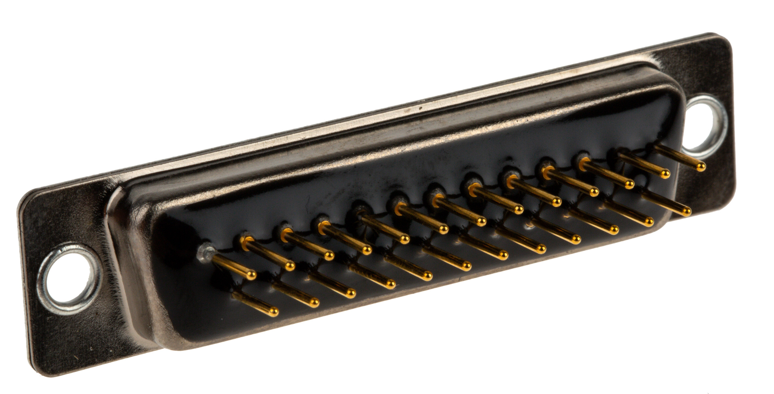 fdb-25s0l2t21 Cinch FD 25 Way Straight 2.76 mm Pitch Through Hole D-Sub Connector Female