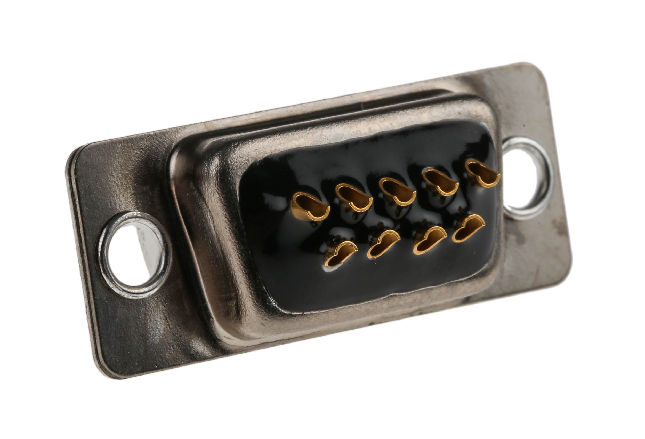 fde-9st21 Cinch FD 9 Way Straight 2.76 mm Pitch Panel Mount D-Sub Connector Female