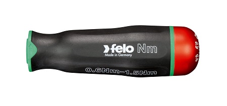 Felo Cover Wide Range of Application with Coloured Ring Torque Screwdriver, 0.6 To 1.5 Nm