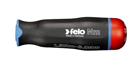 Felo Cover Wide Range of Application with Coloured Ring Torque Screwdriver, 1.5 To 3 Nm