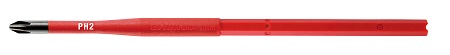 Felo Screwdriver Bit, PH1 x 170 Tip, PH1 x 170 Tip, Phillips Drive, 170 mm Overall 2-Piece
