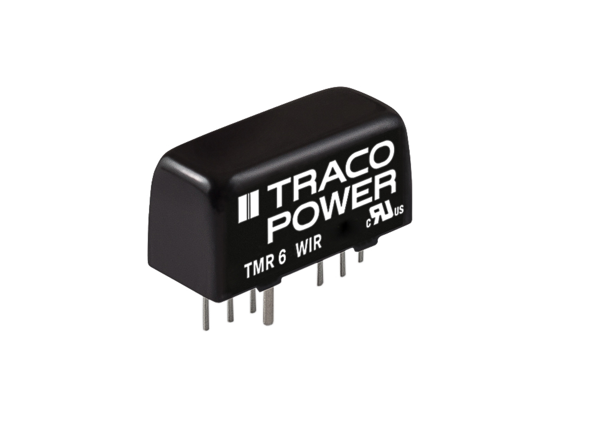 TRACOPOWER TMR 6WI Isolated DC-DC Converter, 9V dc/ 666mA Output, 43 → 160 V dc Input, 6W, Through Hole